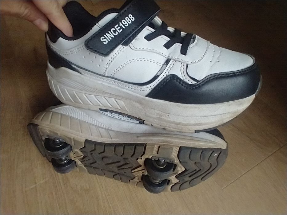 Buty rolki wrotki butowrotki Butorolki bardzo mało używane r. 35.