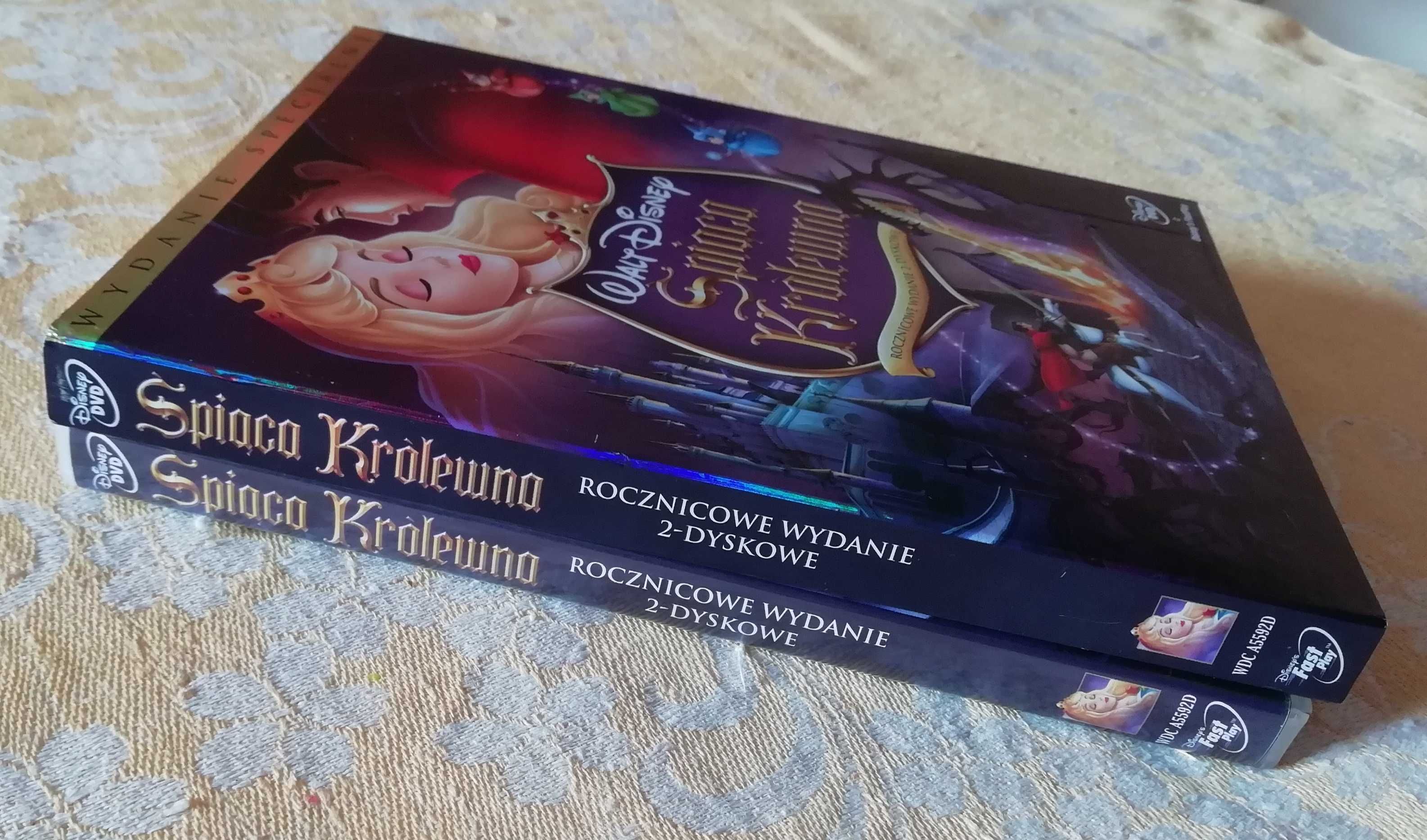 2xDVD Śpiąca Królewna WYDANIE SPECJALNE rocznicowe Walt DISNEY