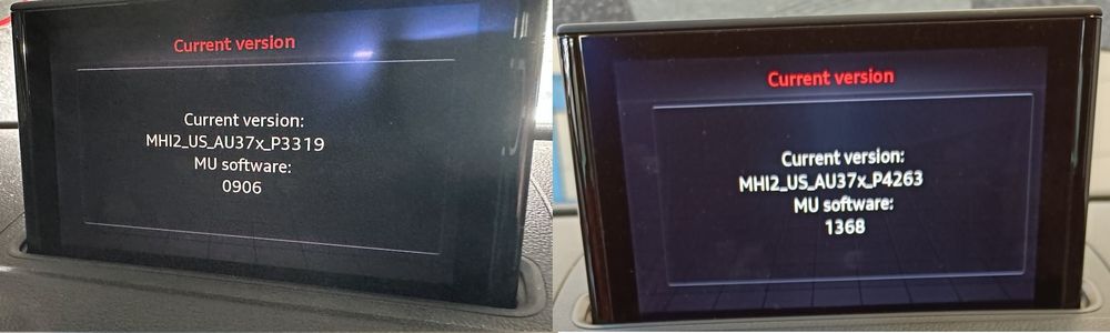 Konwersja USA kodowanie lamp Polski język mapy Audi VWAudi VAG