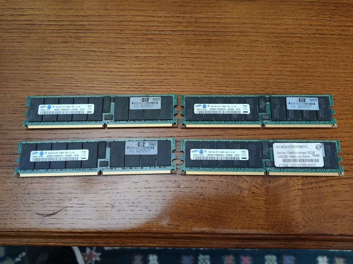 8GB DDR2 Samsung HP