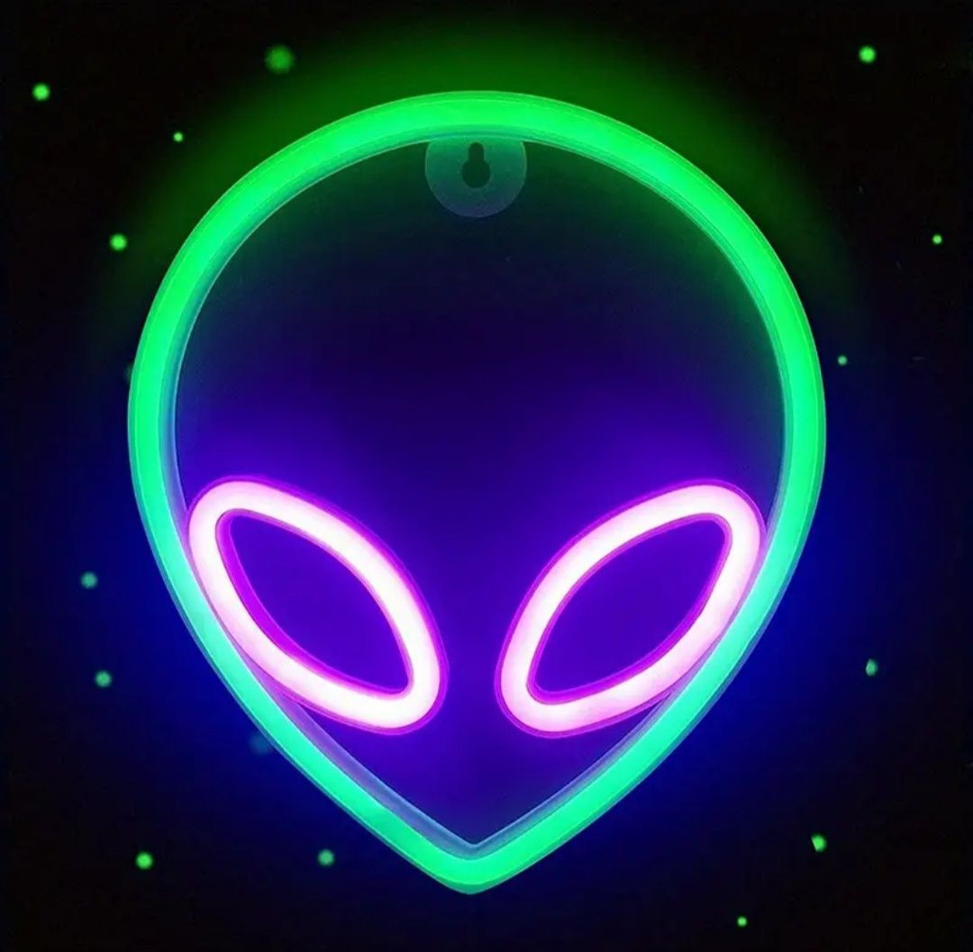 Neon led Alien Obcy