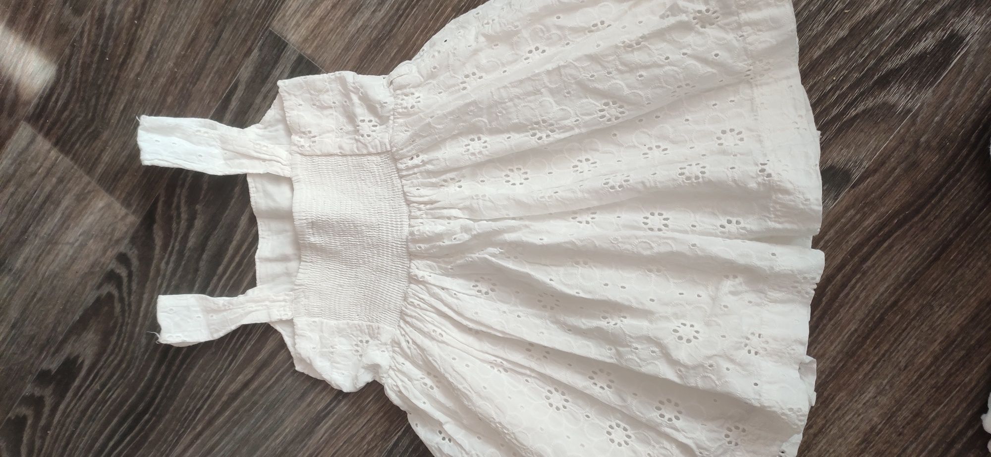 Сукня для дівчинки прошва. Белое платье для девочки прошва