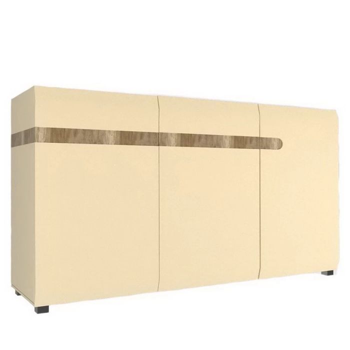 Комод вітрина в вітальню