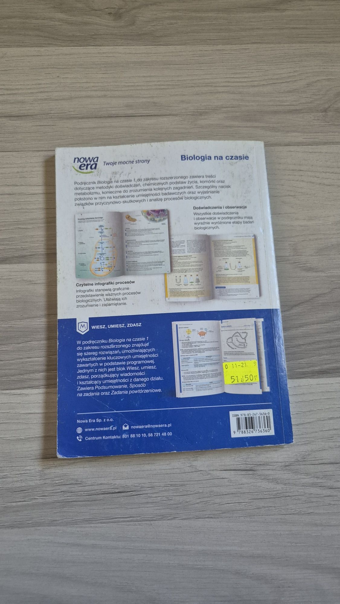 Biologia na czasie 1 - zakres rozszerzony