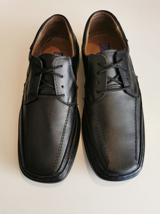 Skórzane Buty Męskie Lekkie Wygodne