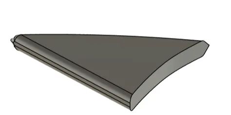 Peça de Foguete V2 6