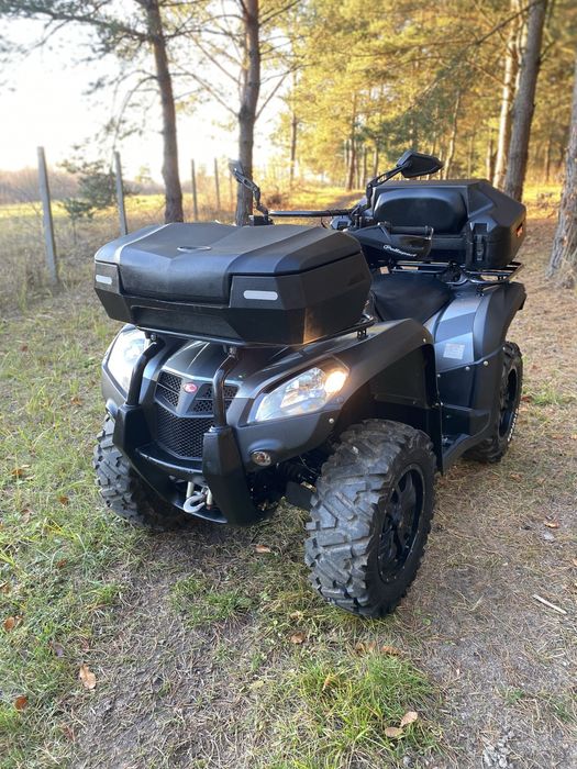 Quad Kymco MXU IRS 500 DX 4x4  zarejestrowany sprowadzony. Ładny stan.