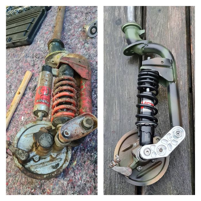 Anti afundo suspensao Vespa 50s / Vespa pk50