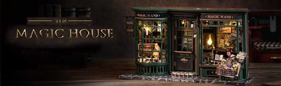 Magic Shop kreatywny drewniany domek