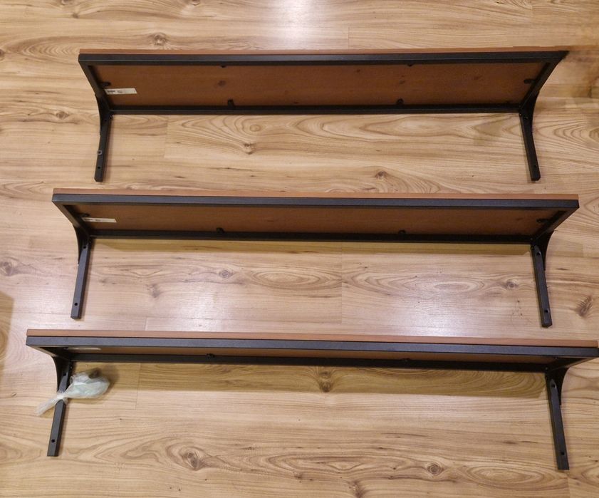 Półka ścienna Fjallbo Ikea, lite drewno