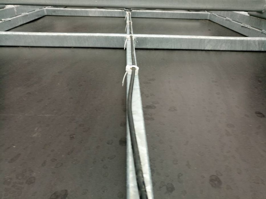 Rydwan 270x130 Przyczepa samochodowa Przyczepka 2 osie rama spawana