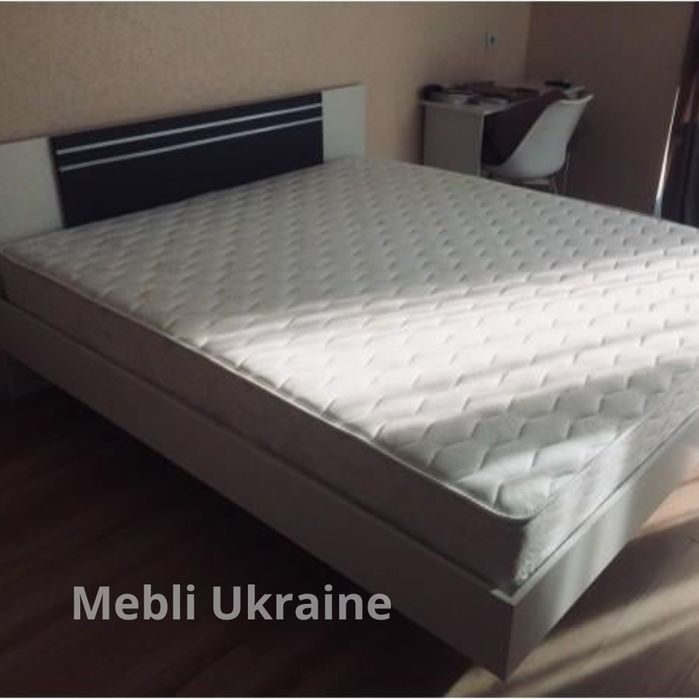 ЛІЖКО двоспальне + МАТРАС каркасний в наявності зі складу в Дніпрі!