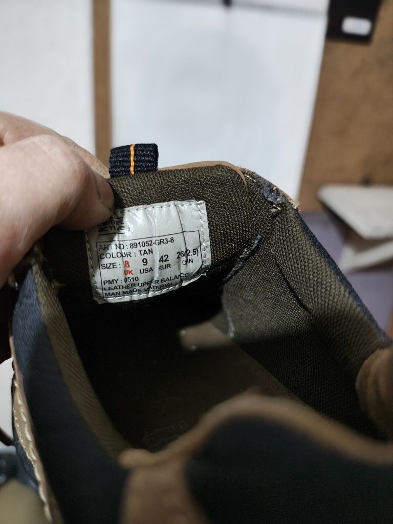 Buty skórzane jak nowe Camel Active. Rozmiar 42