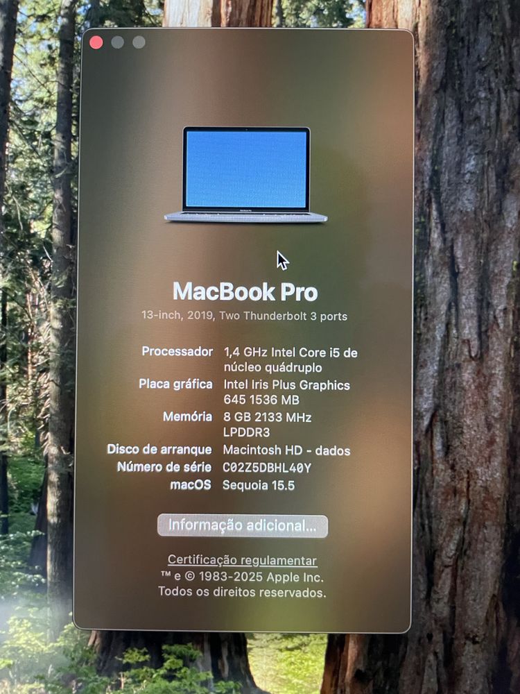 MacBook Pro 13'' 2019