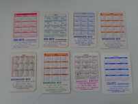 Calendários de Bolso