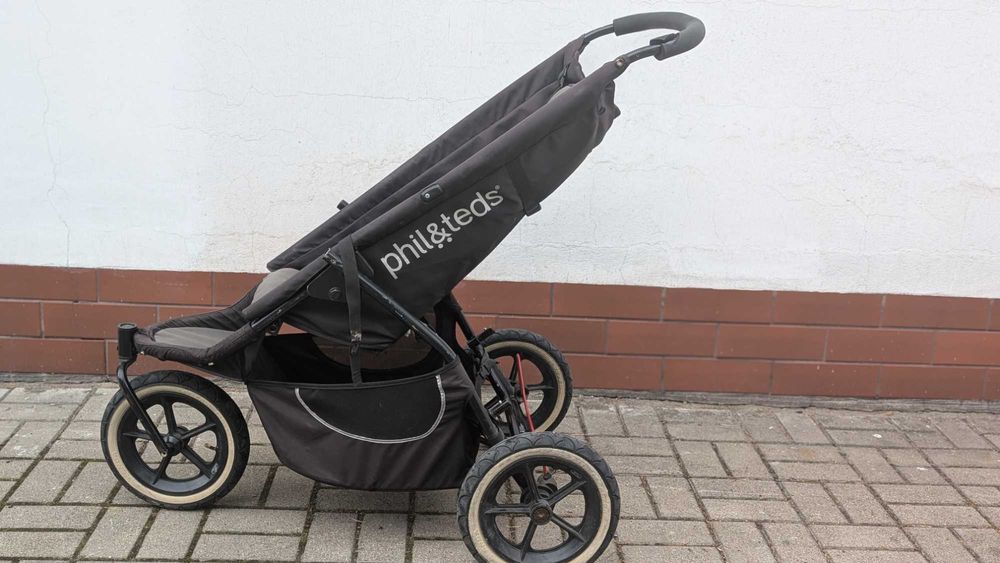 Wózek spacerowy składany Phil & Teds dla jednego lub dwojga dzieci