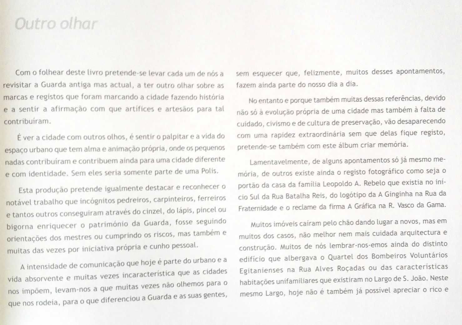 Livro Guarda, Apontamentos Gráficos e Urbanos. Impecável!