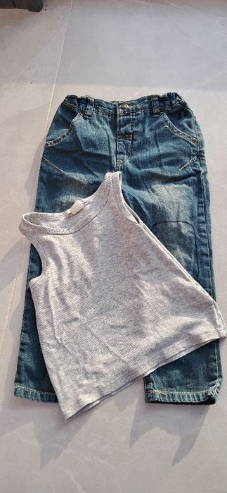 Spodnie i Podkoszulka r.92