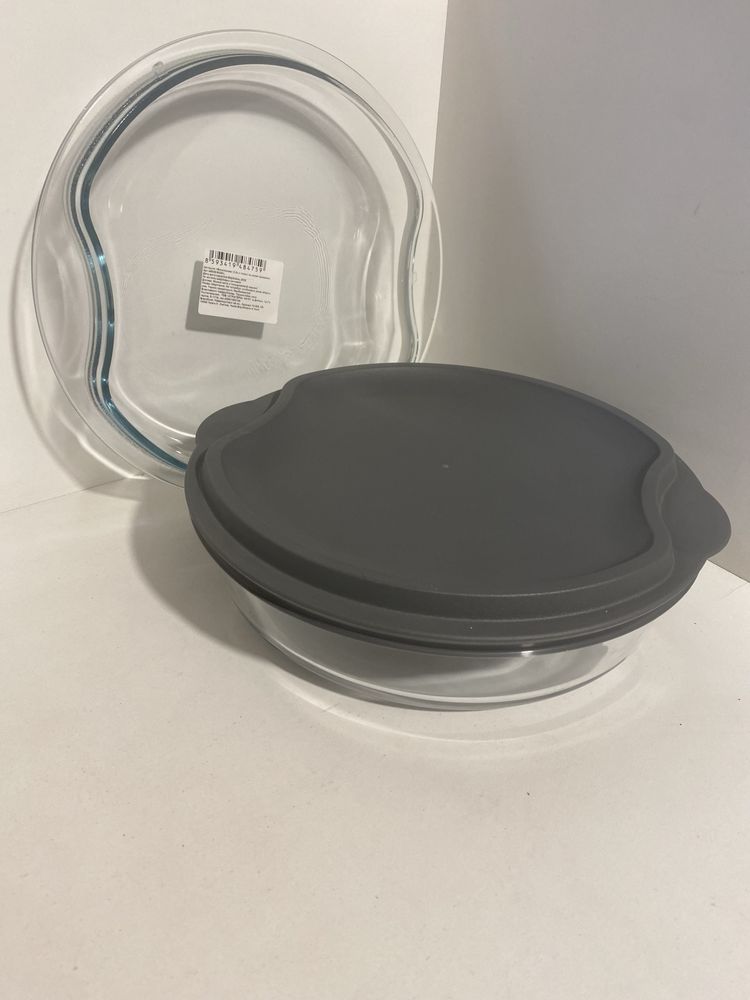 Кастрюля стекляная Simax 2,5 л с крышкой 1,2 л