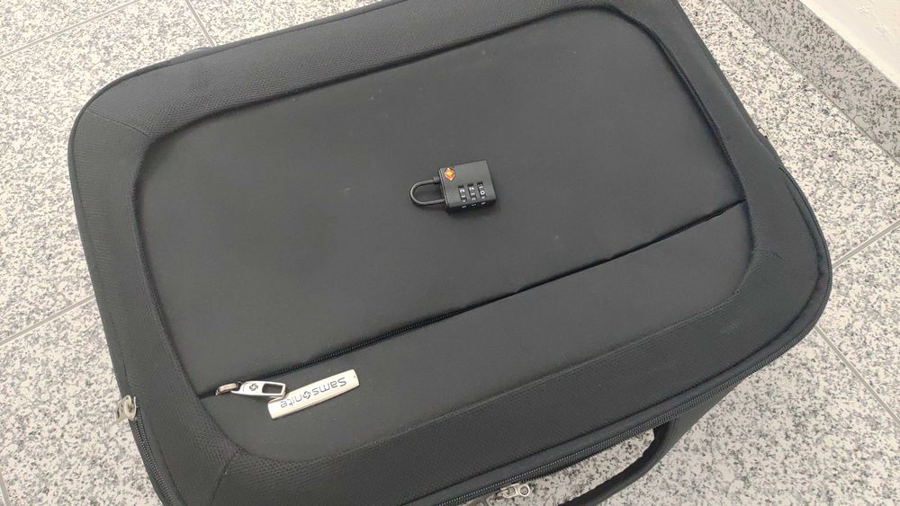 Mala Trolley Samsonite para Portátil – Preto | Excelente Estado