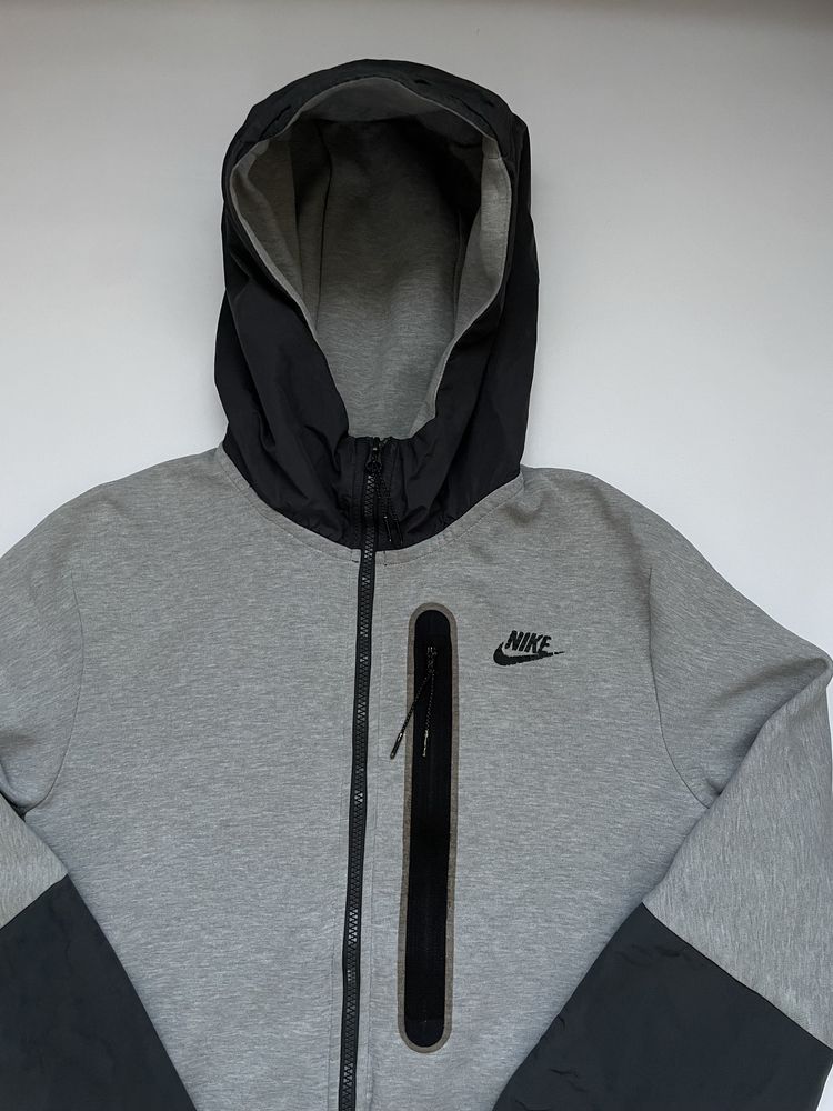 Зіпка Nike tech fleece grey drill оригінал