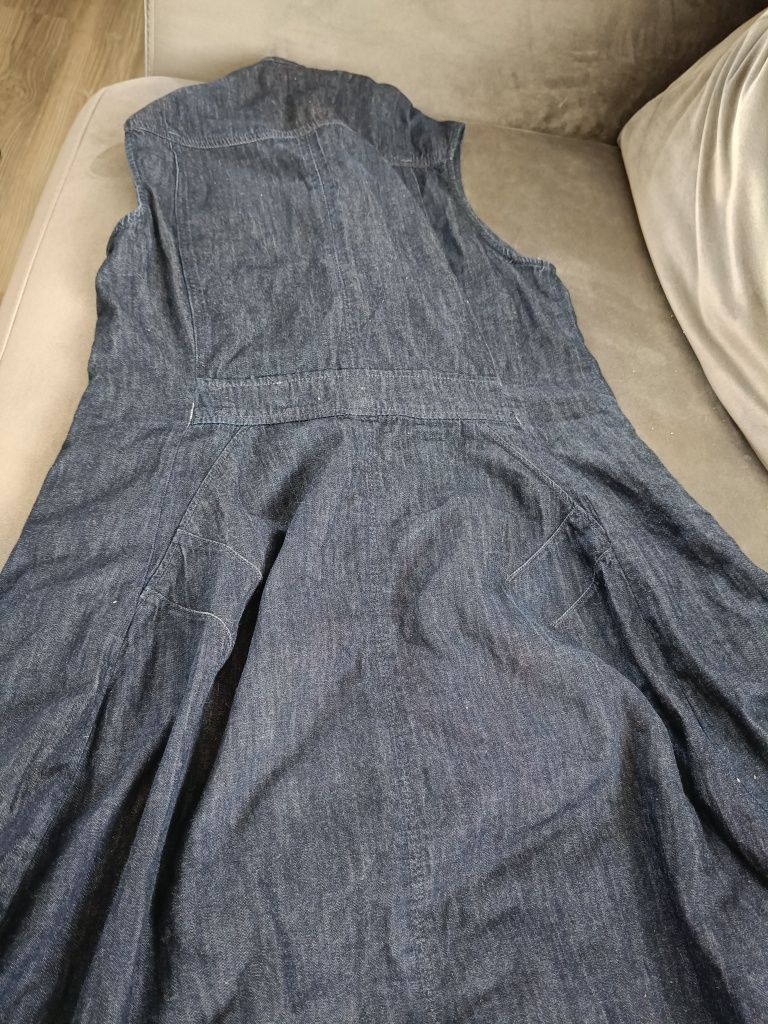 Sukienka jeansowa,z guzikami, jeans