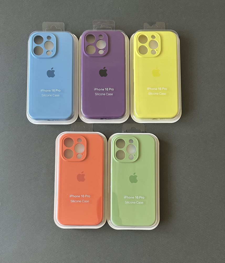 Чехол silicone case full camera закрыта камера айфон iphone 16 pro max