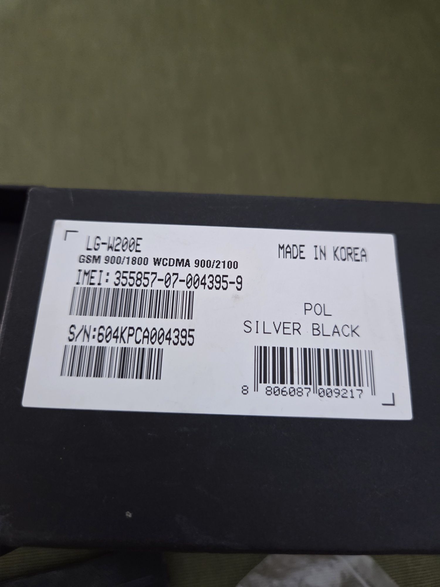 Smartwatch zegarek elektroniczny LG Urbane srebrno-czarny męski