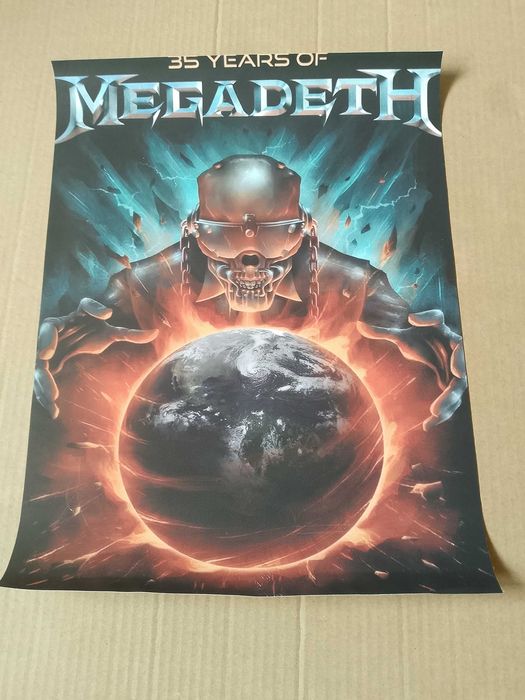 plakat megadeth zespół muzyczny