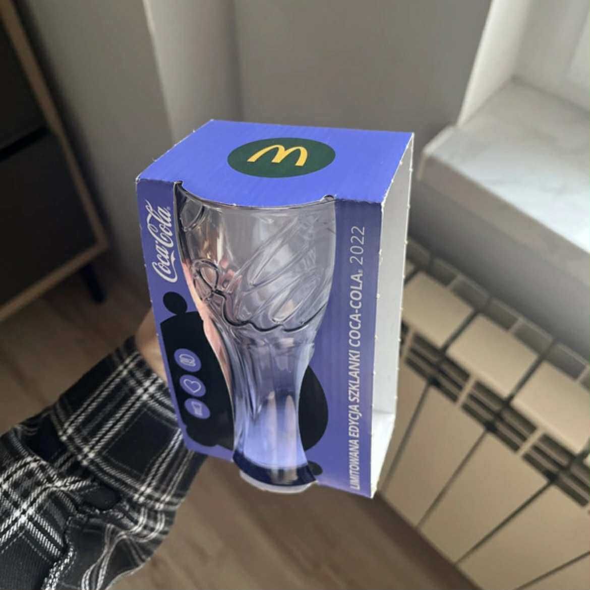 10 Szklanek Coca Cola McDonald's 2022 Fioletowe
