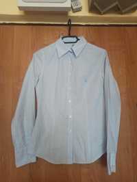 Koszula w paski niebiesko-białe