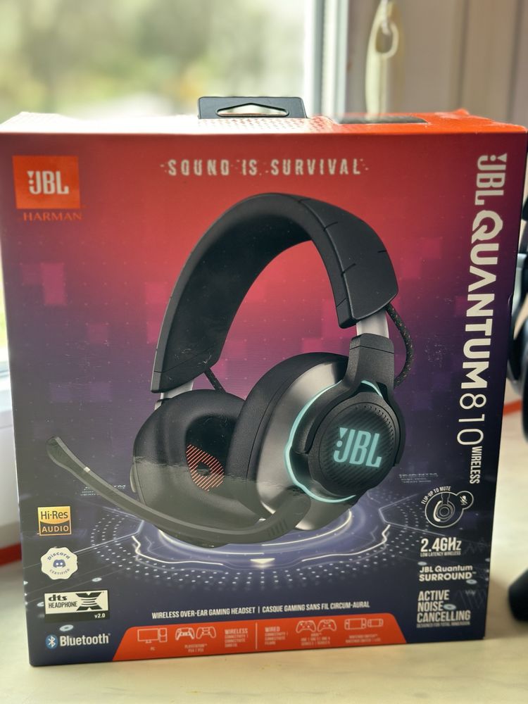 Nowe słuchawki Bezprzewodowe JBL  Quantum  810 Wireless