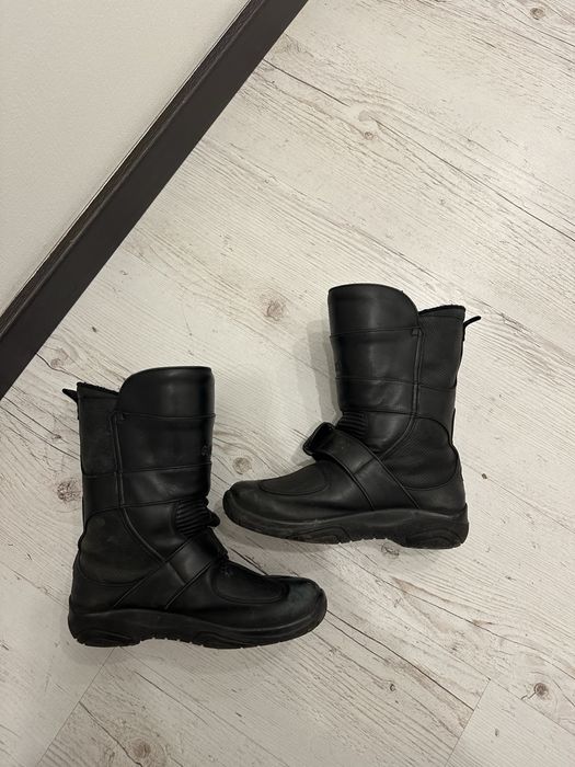 Мотоботи шкіряні