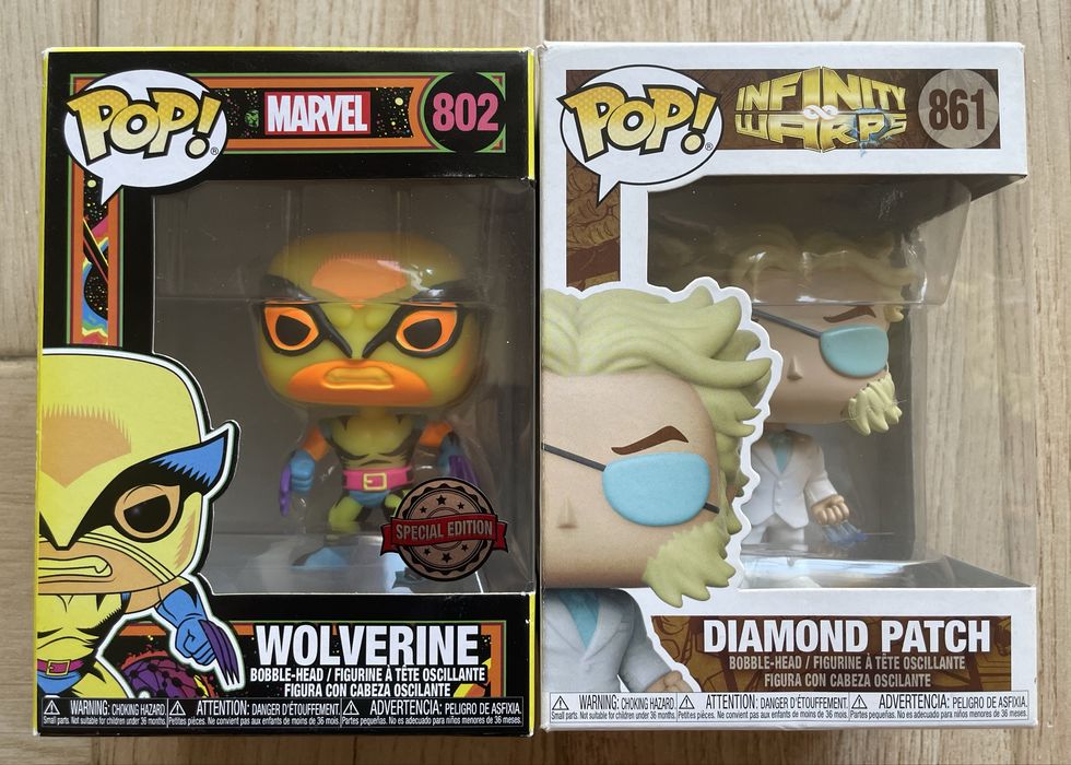 Pack 4x Bandas Desenhadas Wolverine + 2x Funko Pop Wolverine