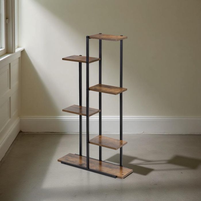NOWY Metalowy Kwietnik 6 Poziomów 113cm Stojak LOFT Na Kwiaty Rośliny