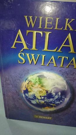 wielki atlas świata demart