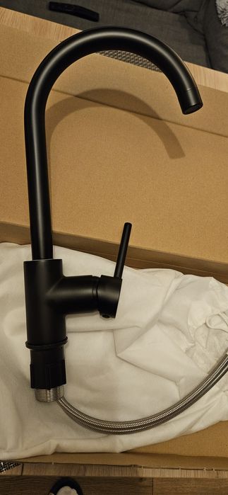 Bateria Deante Milin BEU B62M Czarny Stal szlachetna