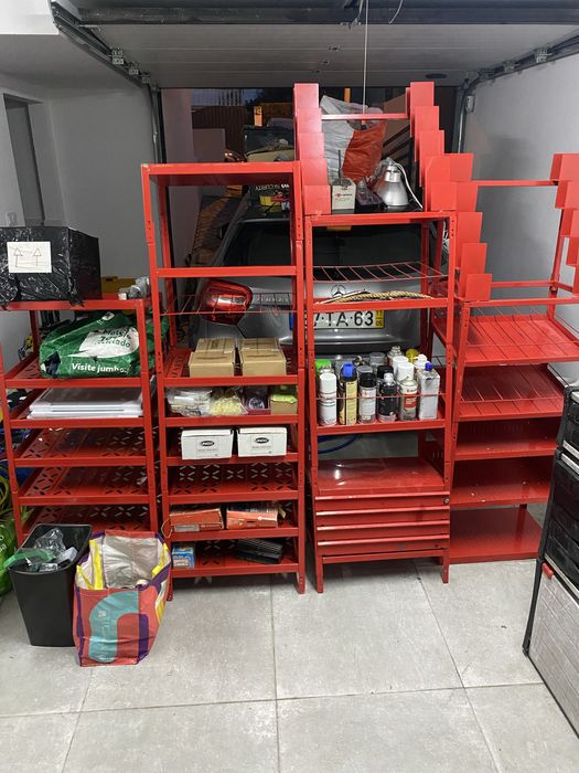 Estantaria Wurth e material refrigeracao