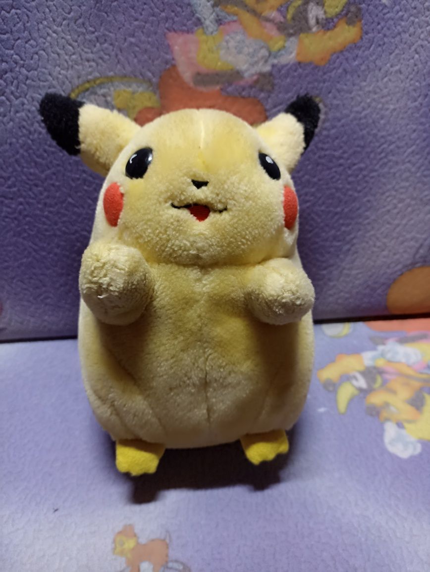 1998  Nintendo Pokemon I Choose You Pikachu Electronic 8" Talking Toy