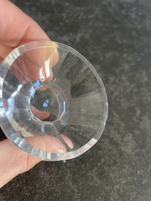 Kieliszki Art Deco Huta Julia Lata 30te n. Prl kolekcja vintage