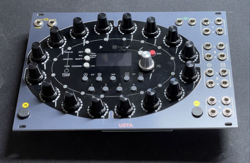Sequenciador Eurorack Fraptools Usta
