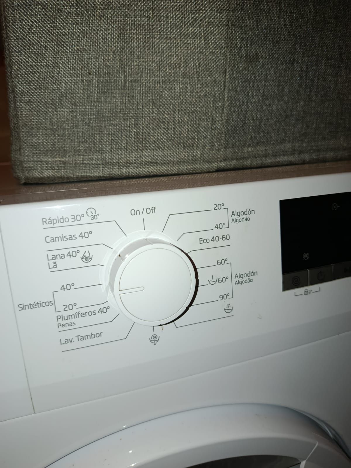 Máquina de lavar roupa Beko