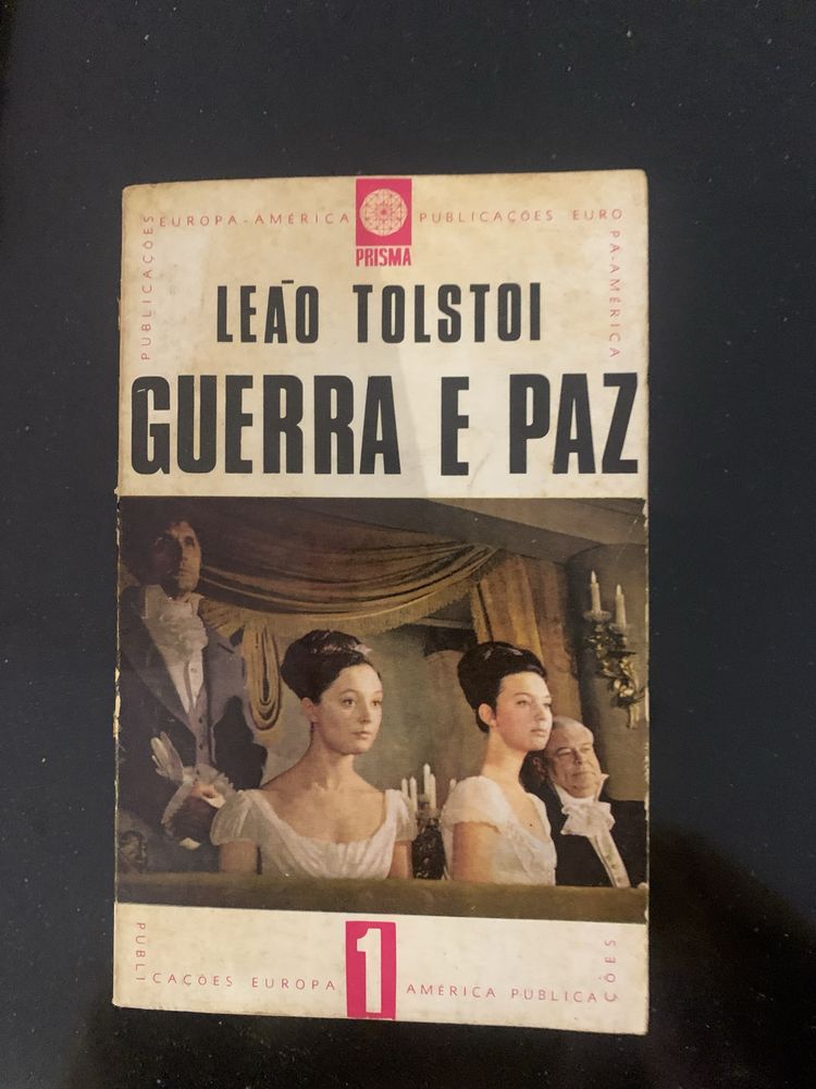 Livro - Guerra e Paz de Leão Tolstoi
