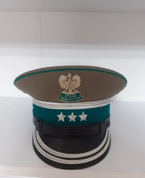 Czapka garnizonowa pułkownika straż graniczna