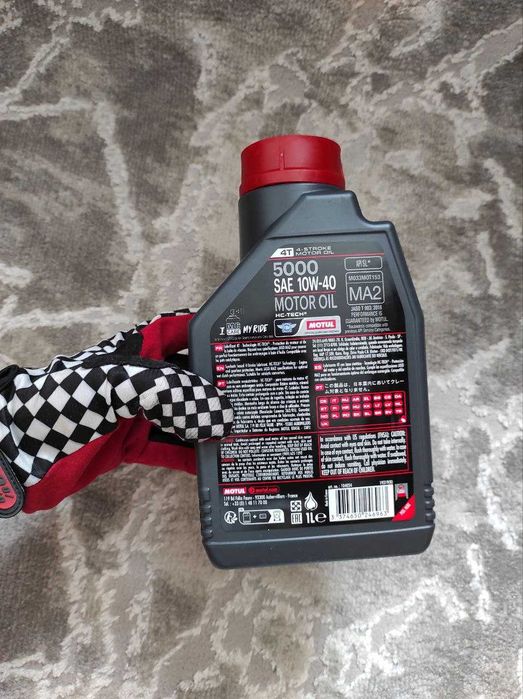 Оригінальні моторні мастила Motul 5100 10W-40 та 5000 10W-40 ЕНДУРО