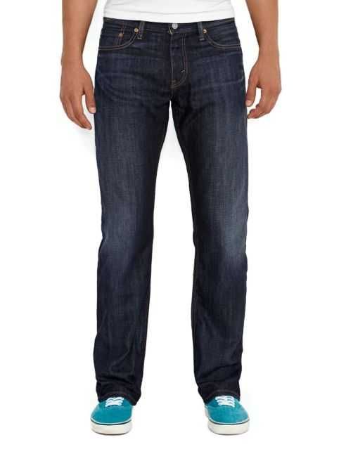 Мужские джинсы Levis 513 Slim Straight Jeans 
Размер 36/32