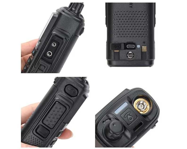Krótkofalówka Radiotelefon Baofeng UV-17E Walkie Talkie - czarne