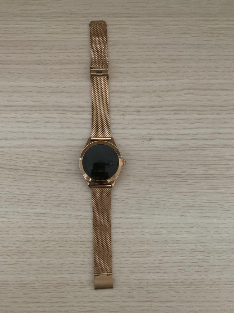 Smartwatch kw 10 złota bransoleta 2 w cenie 1