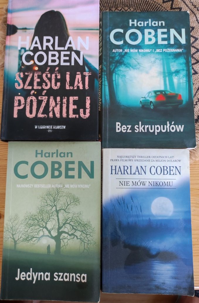 Harlan Coben x4 książki