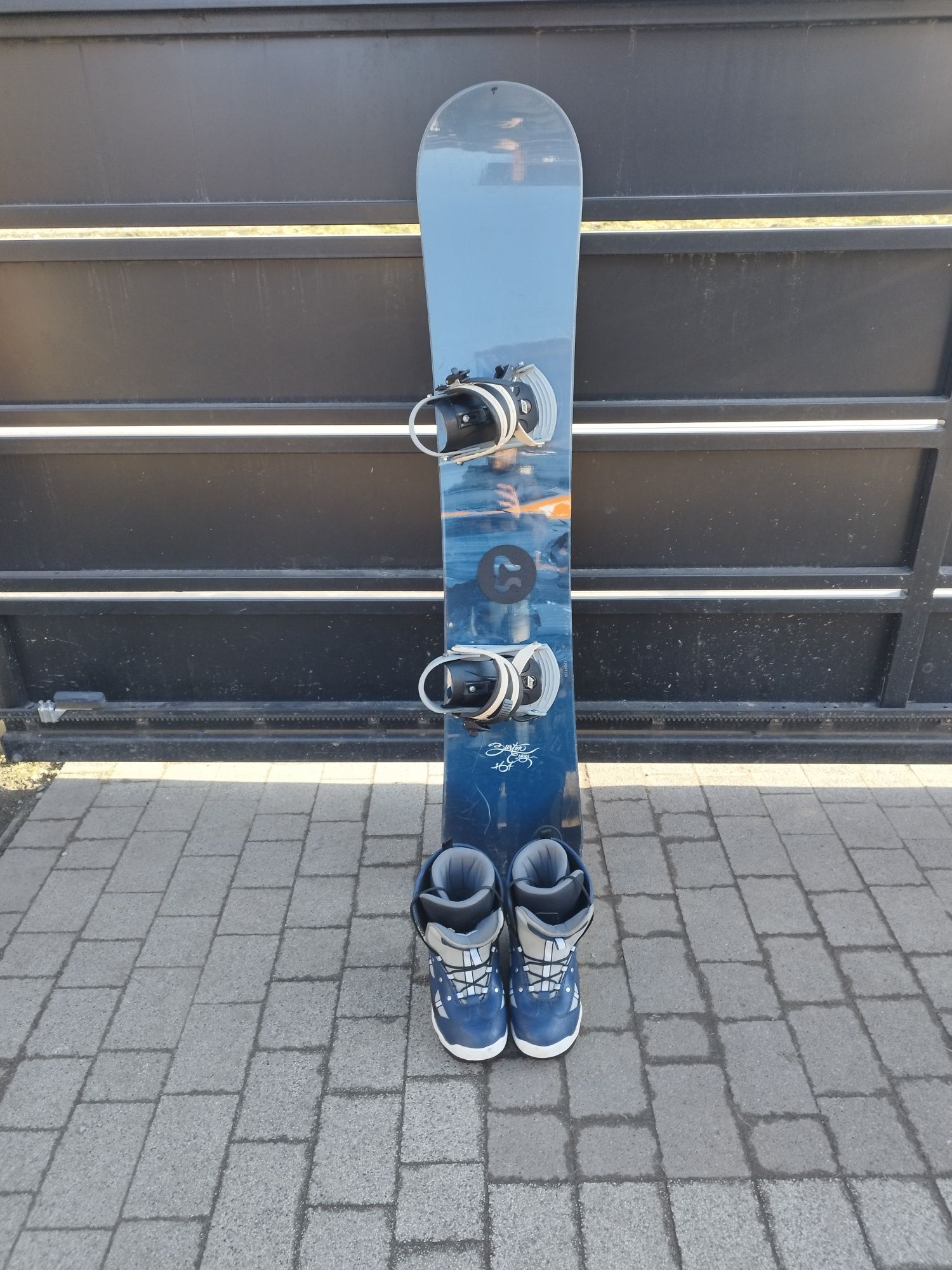 Snowboard Burton cruzer 164 z wiązaniami i butami